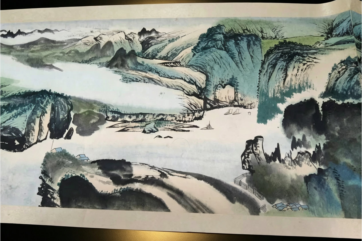 蕭愻萬里長江圖
